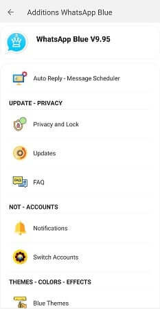 WhatsApp Blue APK