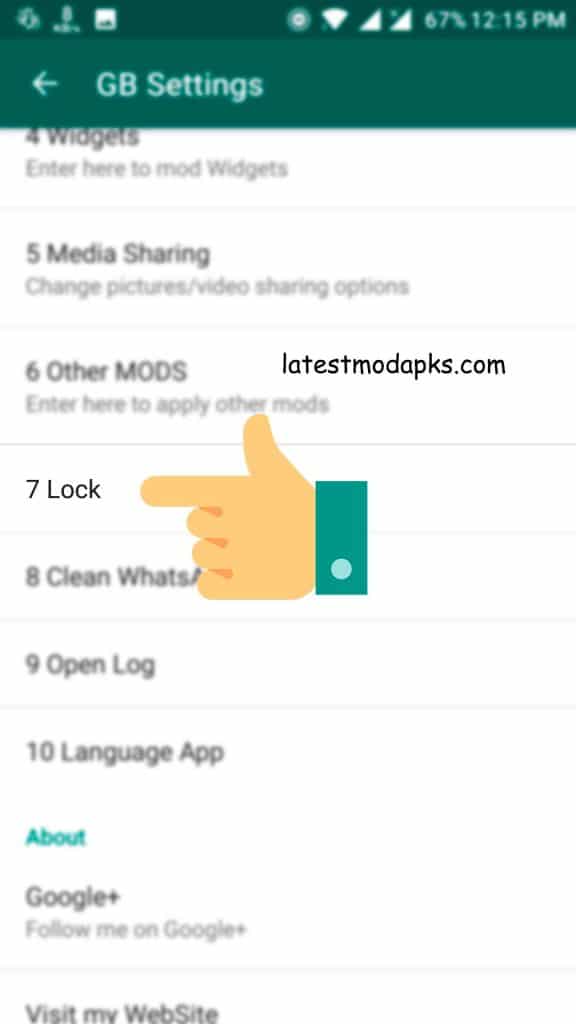 How to Set Password in GBWhatsApp & Protect Chats
