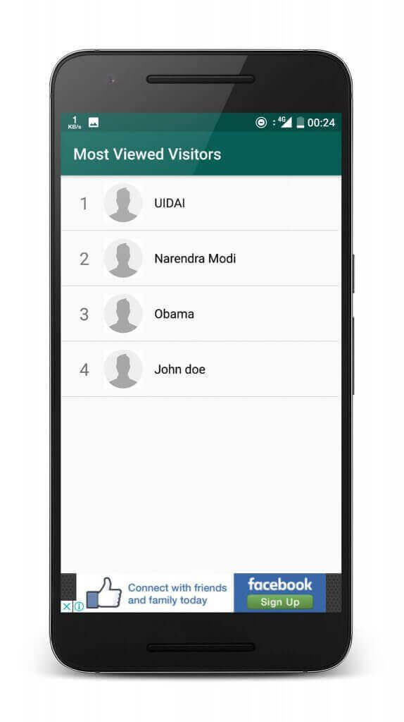 Know Who Visited My WhatsApp Profile via Android App