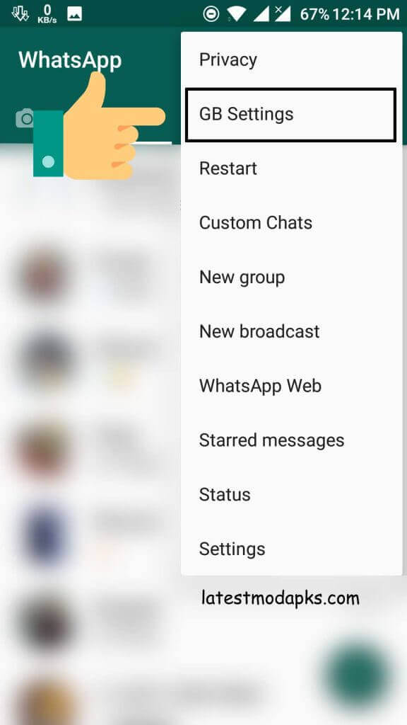 How to Set Password in GBWhatsApp & Protect Chats