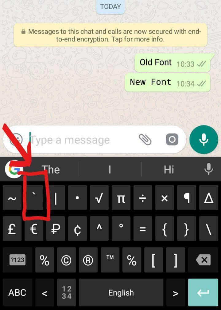 How to send WhatsApp Messages in a Different font How to send WhatsApp Messages in a Different font