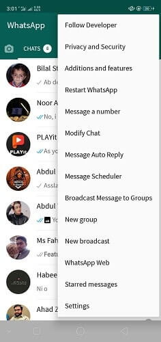 AGWhatsApp Features