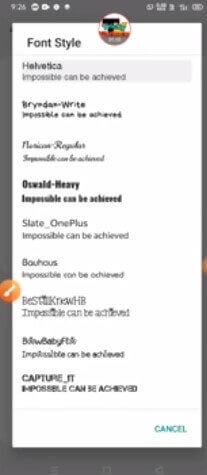 Font Styles For WhatsApp