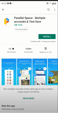 Parallel Space App