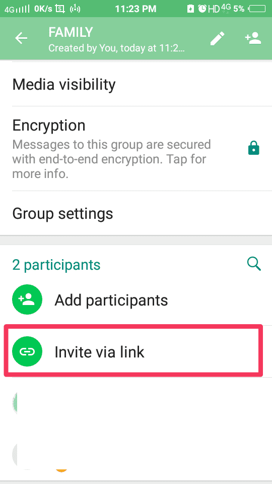 How To Create WhatsApp Group Invite Link