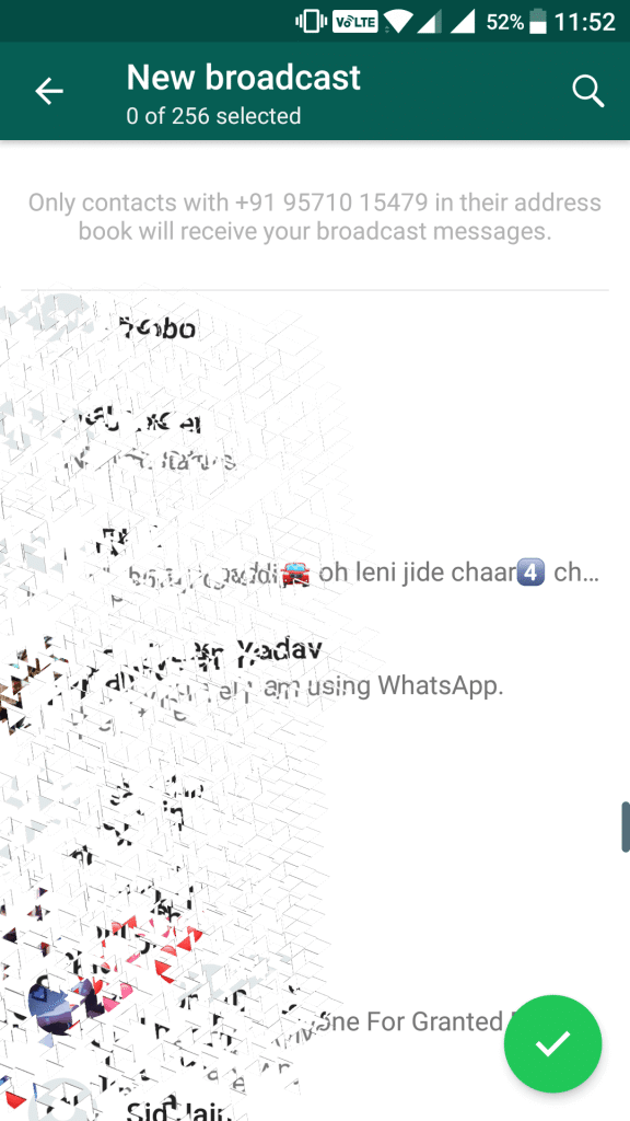How To Message Lots Of People At Once On WhatsApp?
