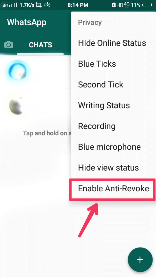 How To Know Which Messages Was Revoked On Whatsapp