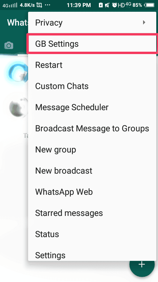 How To Auto Reply Messages On GBWhatsApp