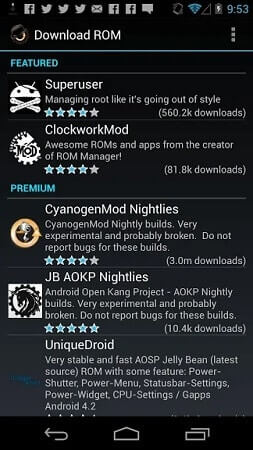 ROM Manager Premium License