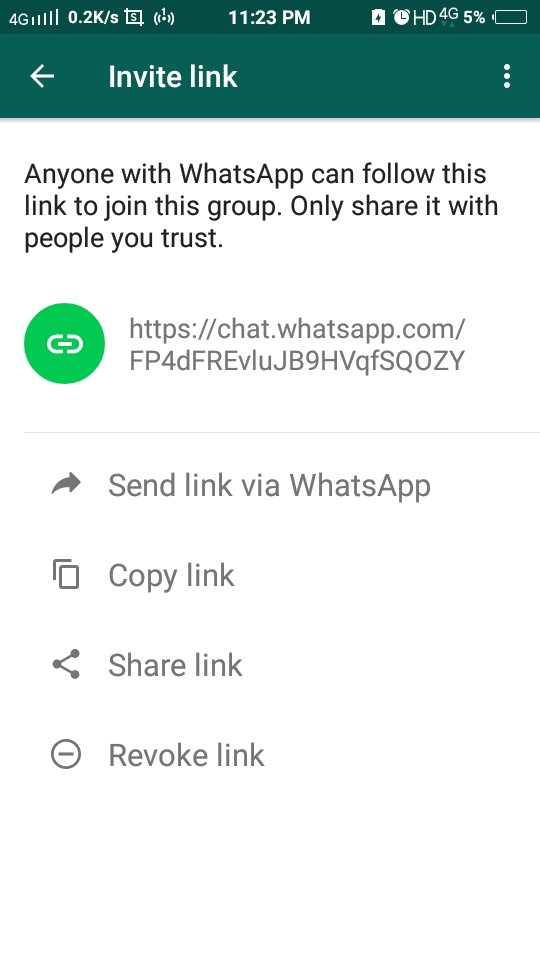 How To Create WhatsApp Group Invite Link
