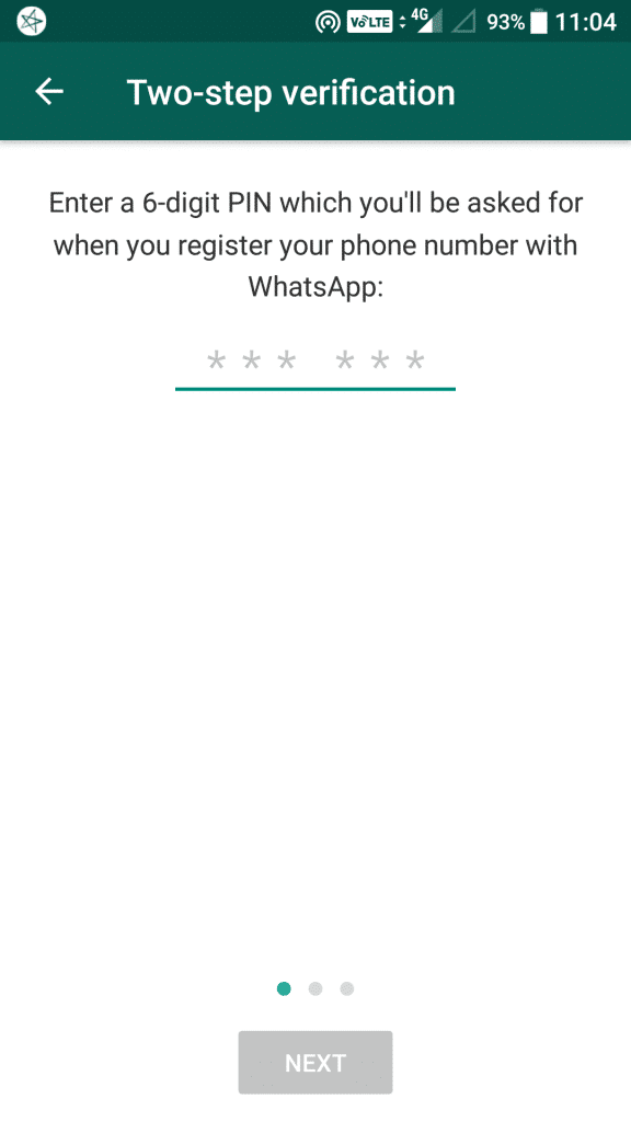 How to Setup Two-Step Verification in WhatsApp?