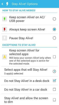 Stay Alive! Keep Screen Awake Stay Alive! Pro APK