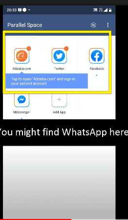 WhatsApp Parallel Space App