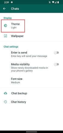 WhatsApp Theme