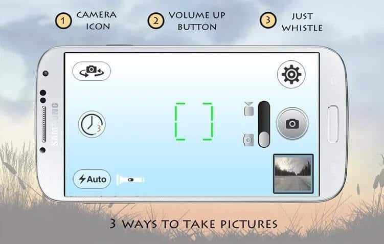 How To Capture Photos & Selfies Just By A Whistle