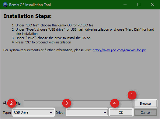 How to Install Remix OS on PC