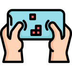 Mobile game premium icon