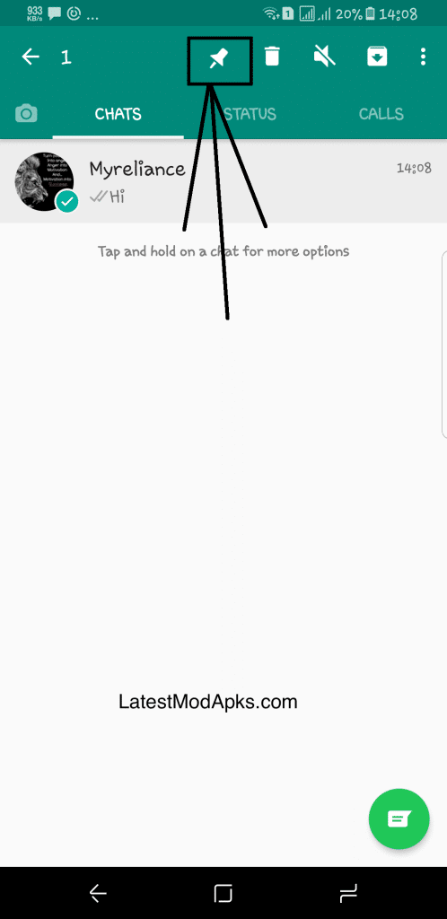 How to Pin WhatsApp Chats on Android Phone