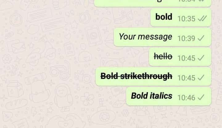 How to send WhatsApp Messages in a Different font How to send WhatsApp Messages in a Different font