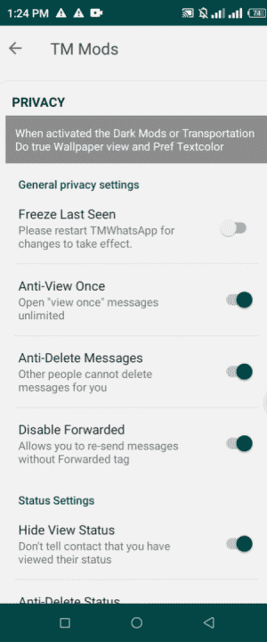  mod Whatsapp