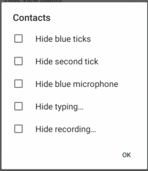 TM Whatsapp app