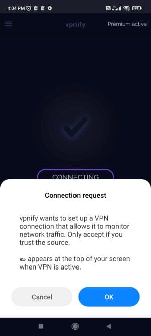 Vpnify mod apk