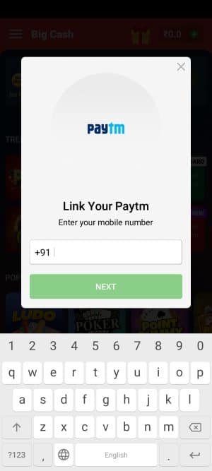 Big Cash payment big cash