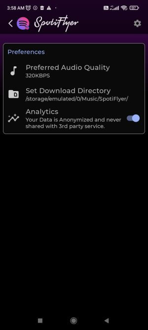 SpotiFlyer download soundcloud songs