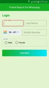 Friend Search for WhatsApp