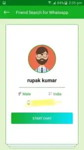 Friend Search for WhatsApp