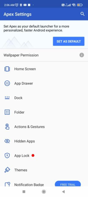 Apex Launcher