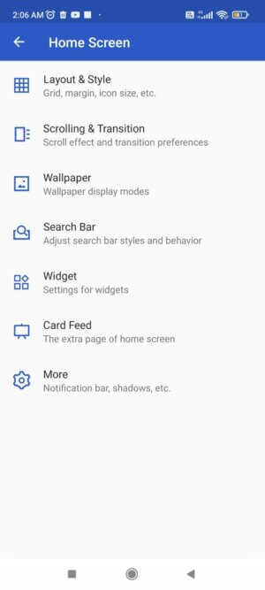 Apex Launcher apk