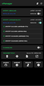 xManager for Spotify