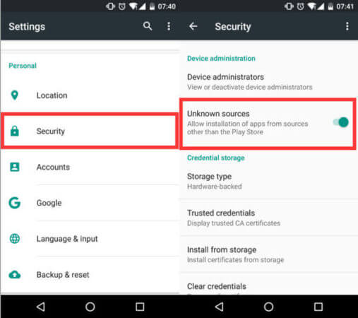 Hungry Shark Evolution Enable Install Apps From Unknown Sources