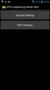 MTK Engineering Mode