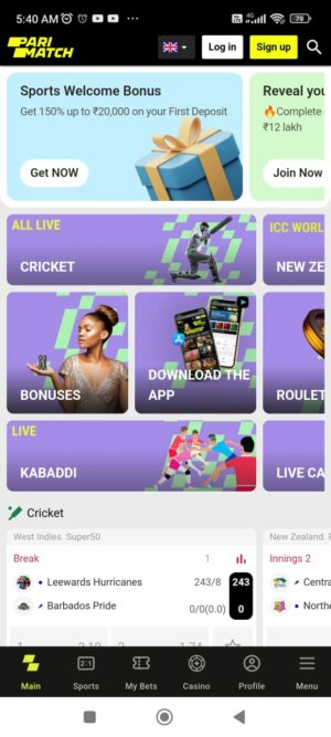 Parimatch Parimatch App