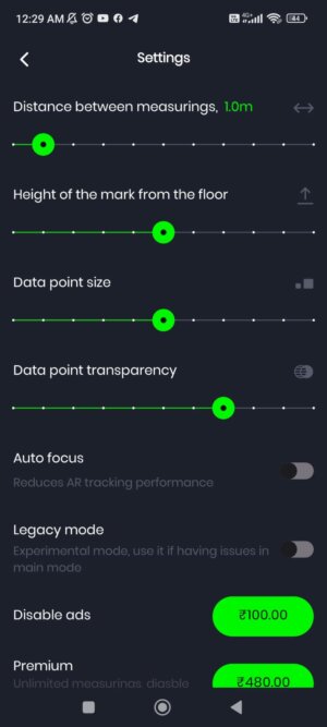 WiFi AR WiFi AR Settings