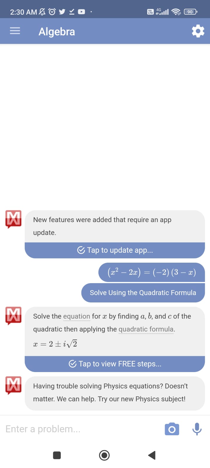 Mathway Premium 4