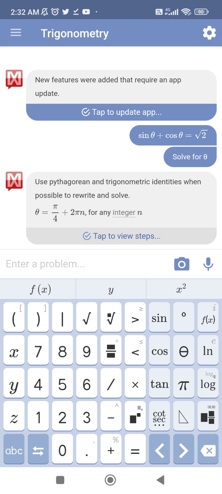 Mathway Premium 9
