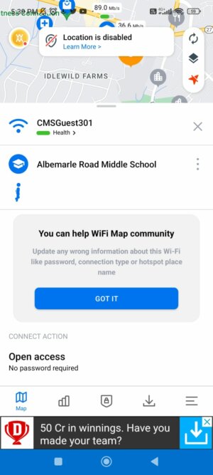 WiFi Map WiFi Map