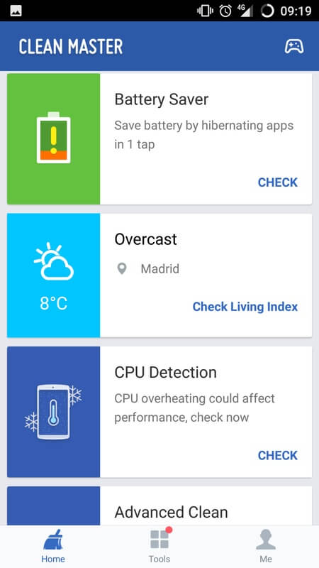 Clean master apk