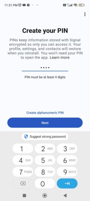 Signal Apk