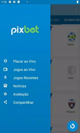 Pixbet app