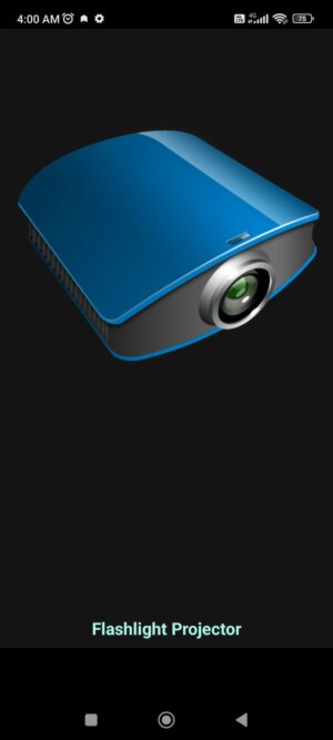 Flashlight Video Projector Flashlight Video Projector