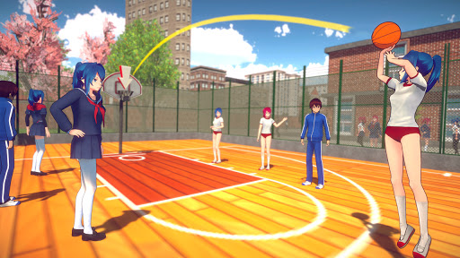Anime High School Girl Life 3D 2