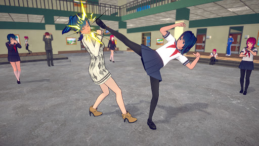 Anime High School Girl Life 3D 3