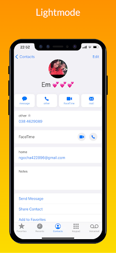 iCall iOS 16 – Phone 14 Call 5
