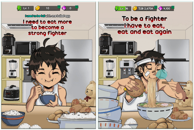 Food Fighter Clicker