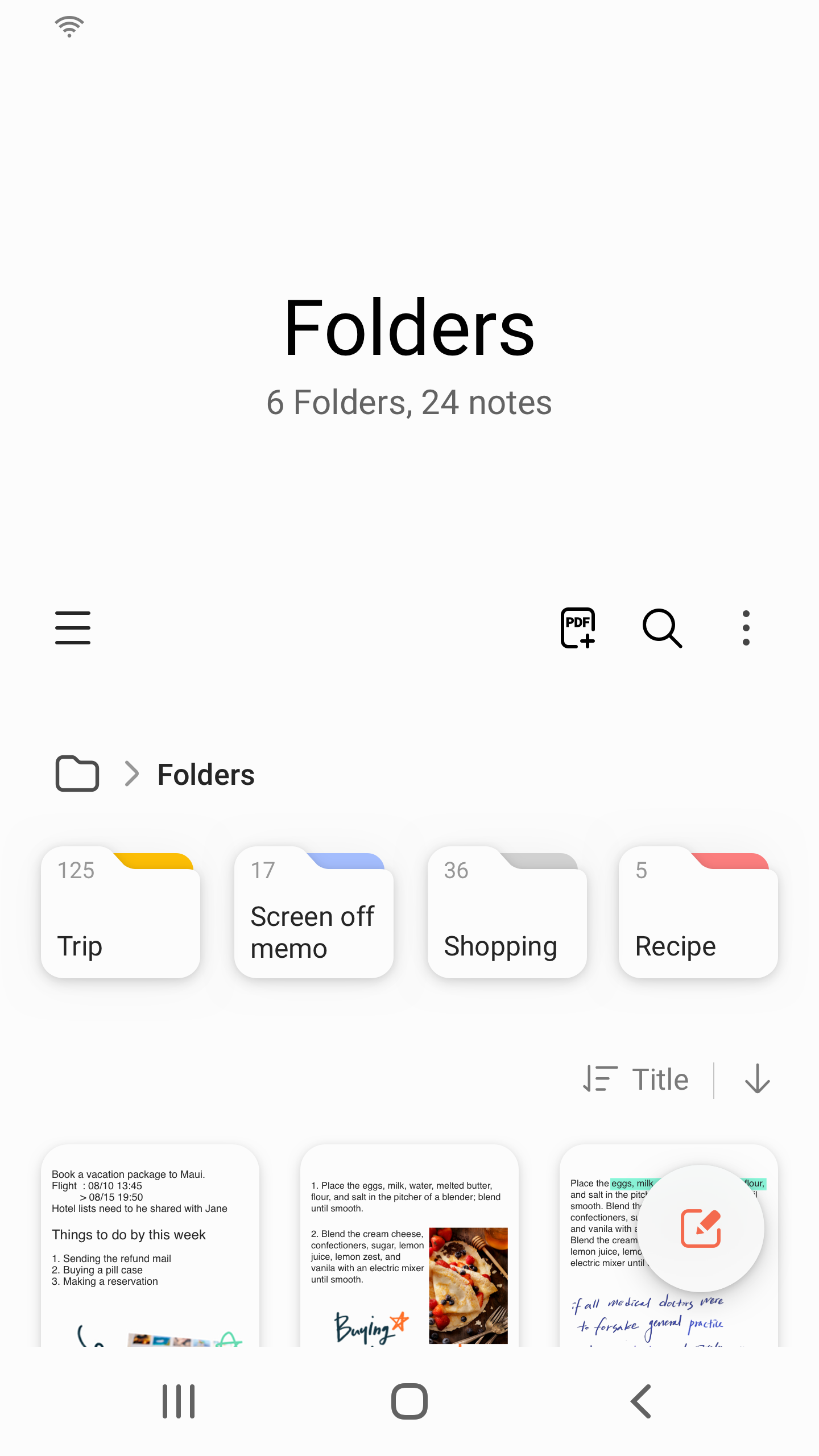 Samsung Notes 1