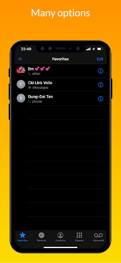 iCall iOS 16 – Phone 14 Call 4
